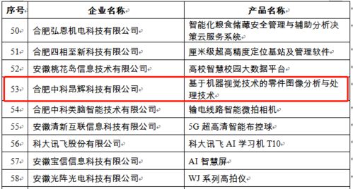 喜報(bào)！園區(qū)多家企業(yè)產(chǎn)品入選安徽省第九批信息消費(fèi)創(chuàng)新產(chǎn)品名單